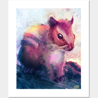 Chipmunk Posters and Art